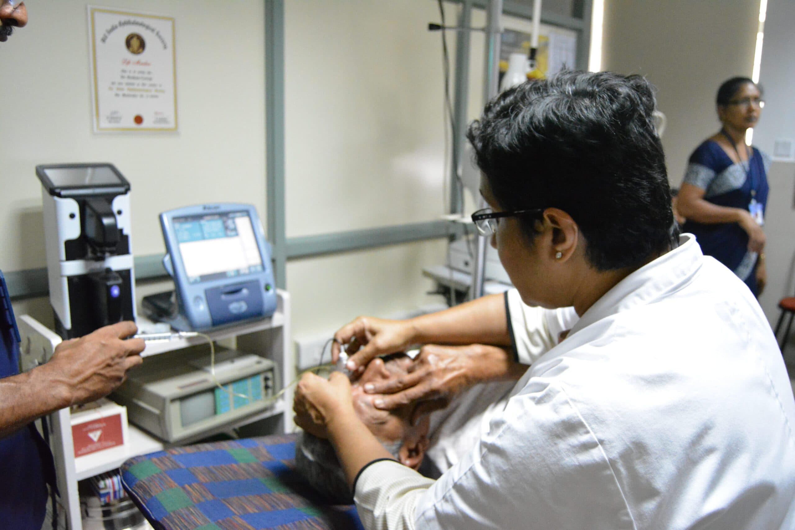 Diagnostics & biometry. Equipment or work-up photography